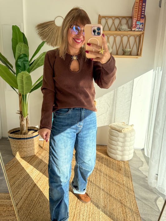 Pull LUZIA choco