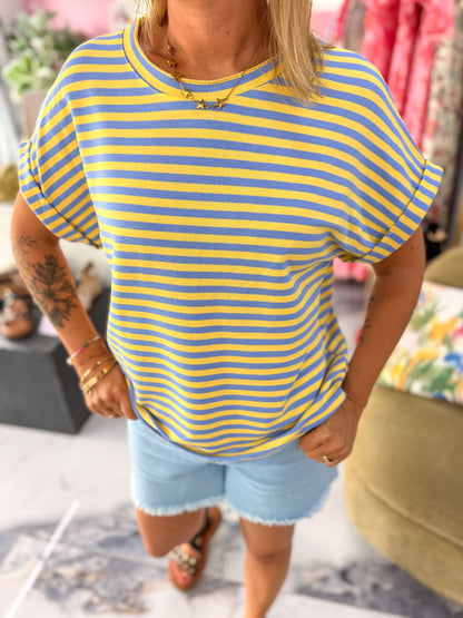 T-shirt MARINETTE jaune