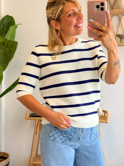 Top maille AZURINE