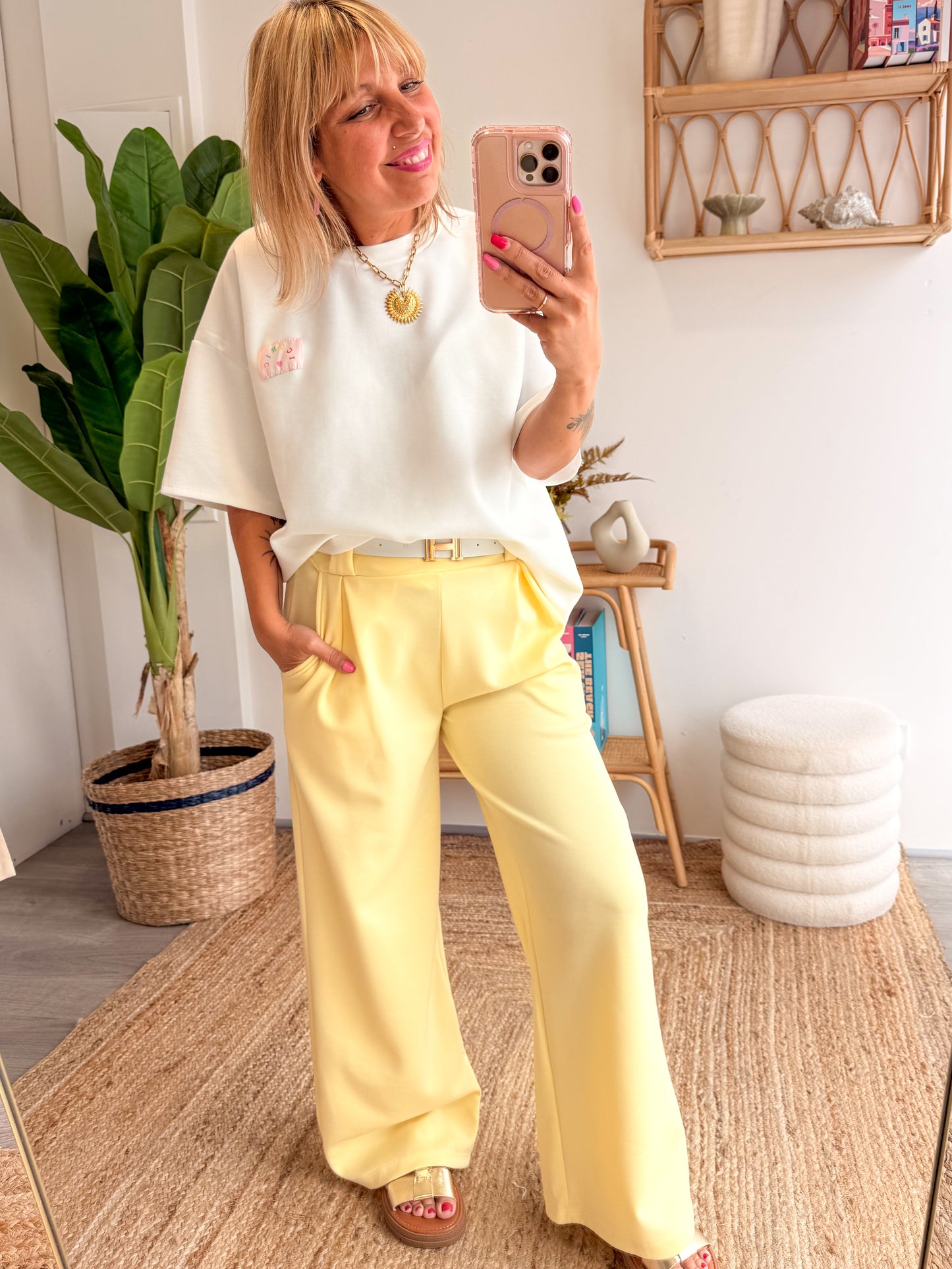 Pantalon JOGG jaune