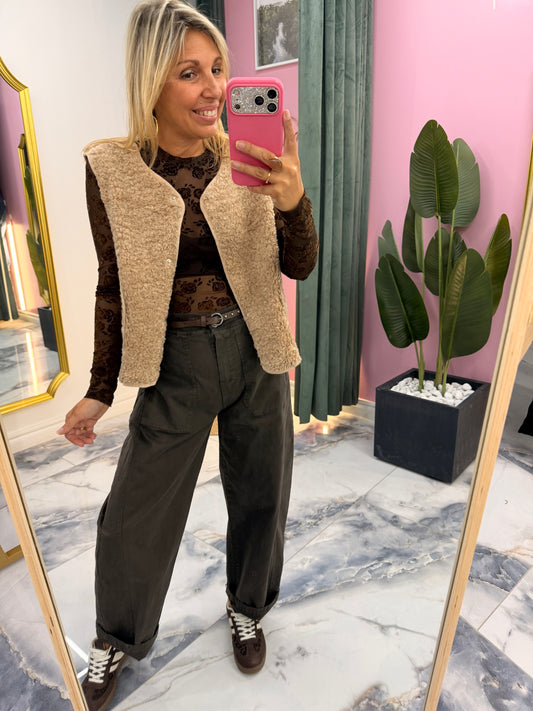 Gilet ROMÉO camel