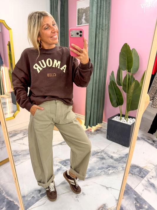 Pantalon ROMY taupe