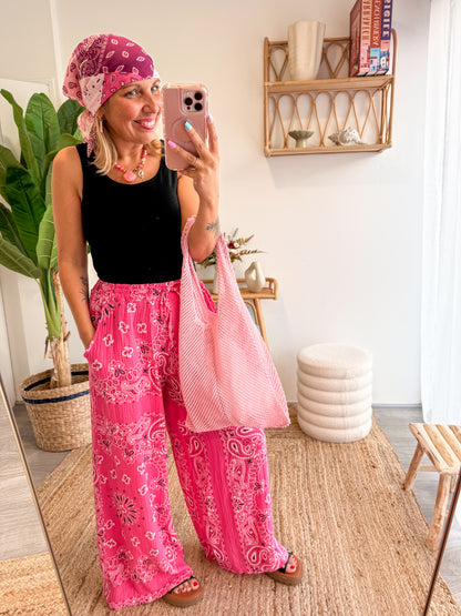 Sac FILET rose