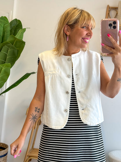 Veste CLARA blanche