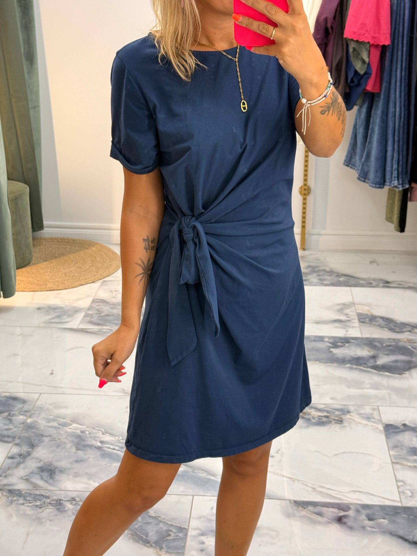 Robe LUNA bleu marine