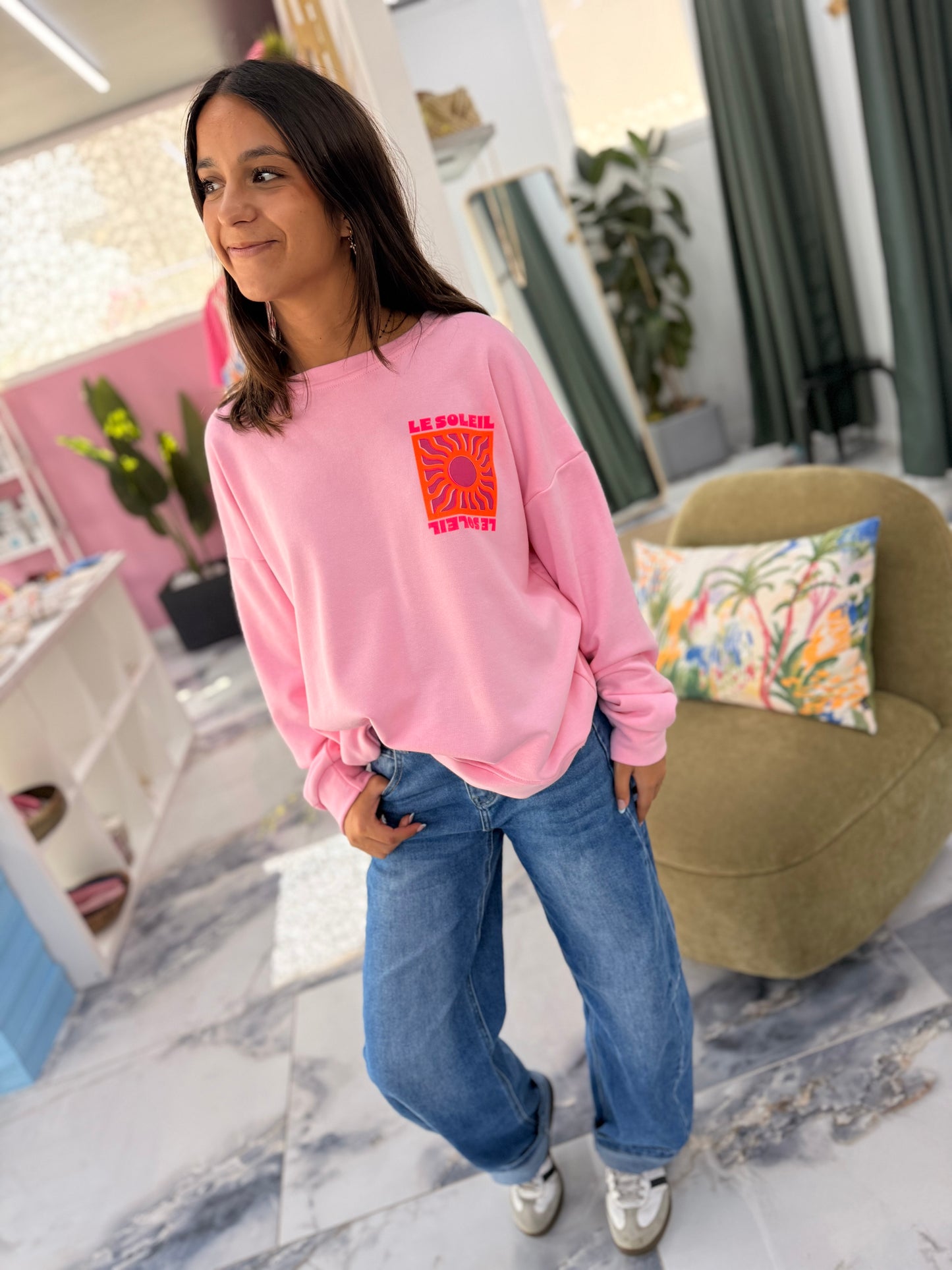 Sweat LE SOLEIL Rose