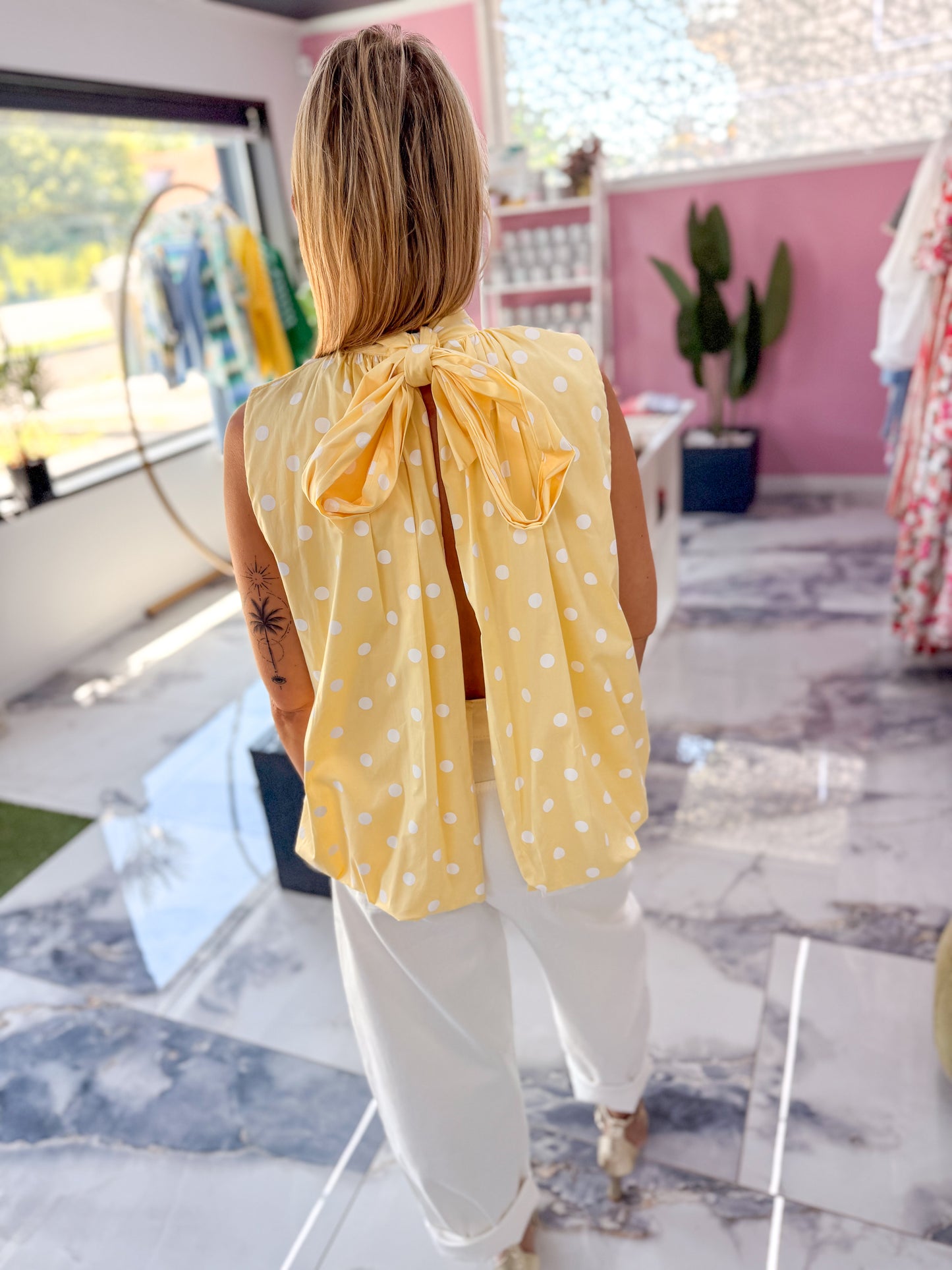 Blouse MONA Jaune