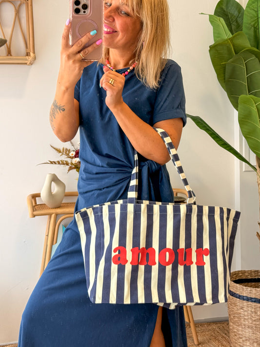 Sac AMOUR Bleu marine