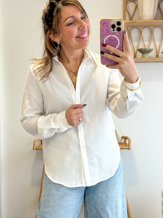 Chemise BASIC blanche