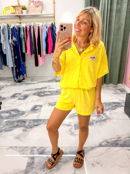 Chemise SUN jaune