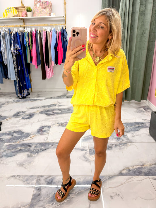 Short SUN jaune