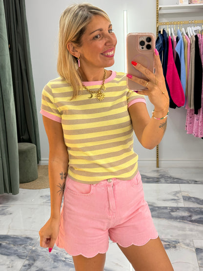 Top ERYN jaune