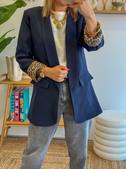 Blazer MILAN bleu marine