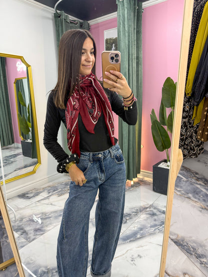 Foulard BANDANA Bordeaux