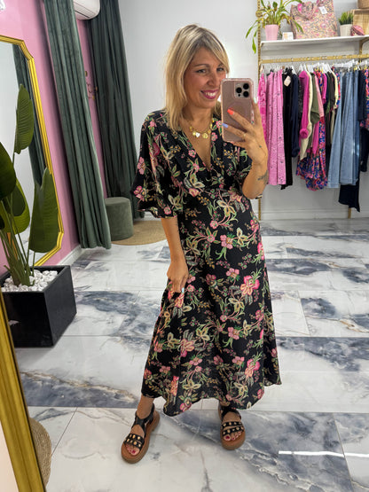 Robe longue CHLOÉ noir