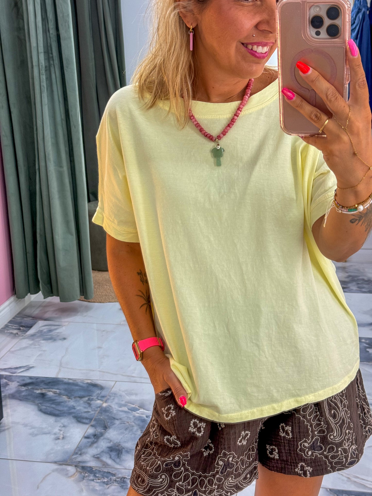 T-shirt NINON jaune