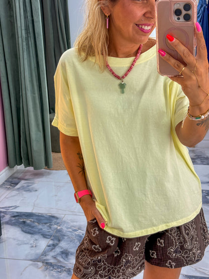 T-shirt NINON jaune