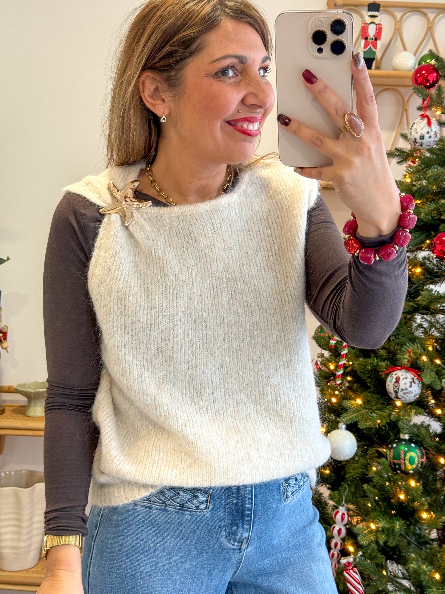 Pull sans manches KELLY