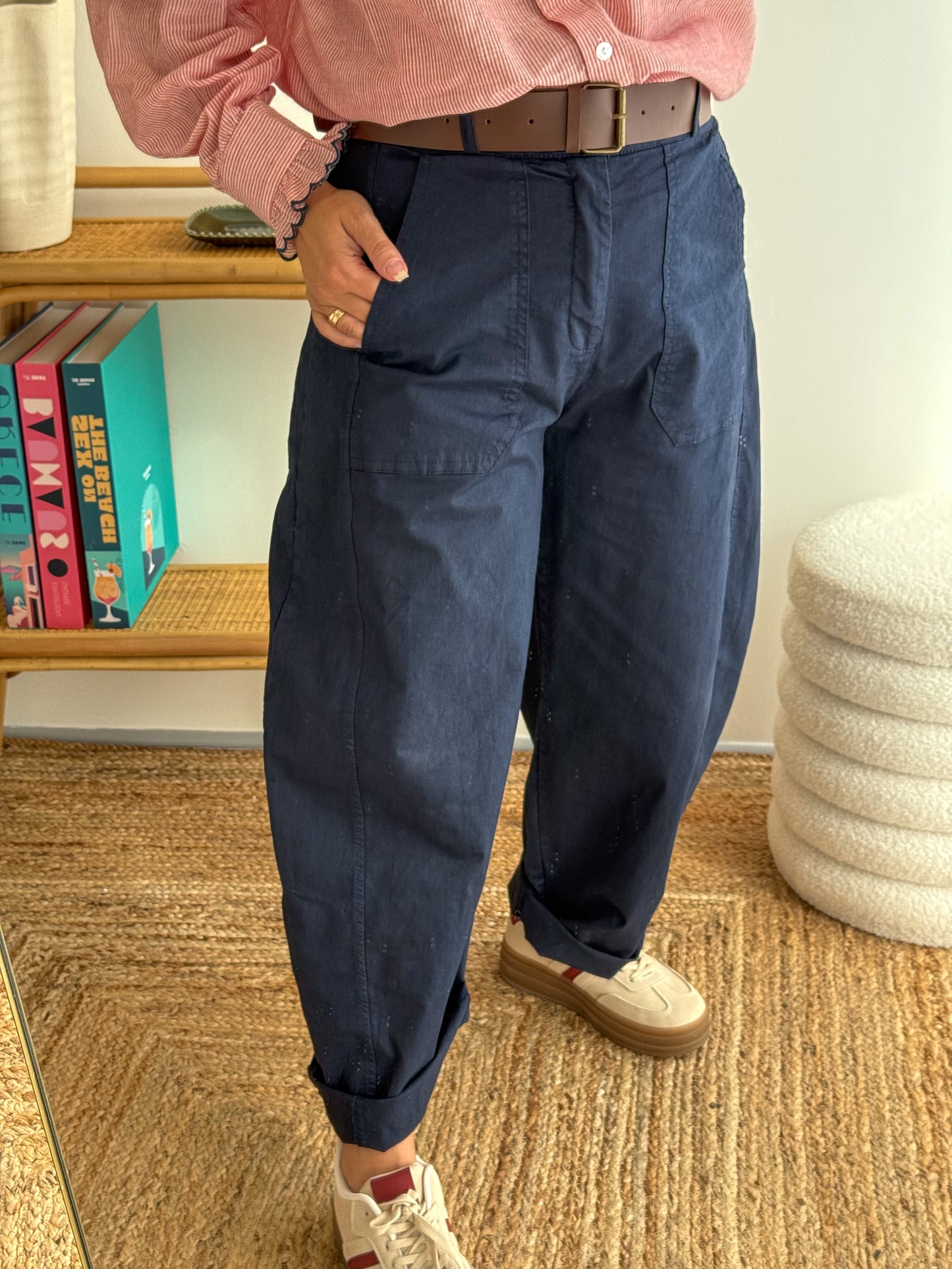 Pantalon ROMA bleu marine
