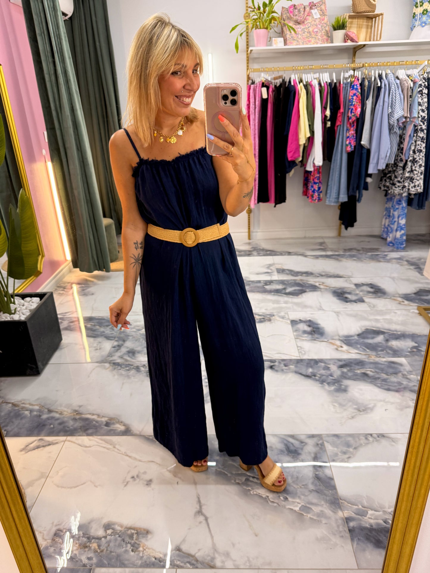 Combinaison AMANDINE bleu Marine