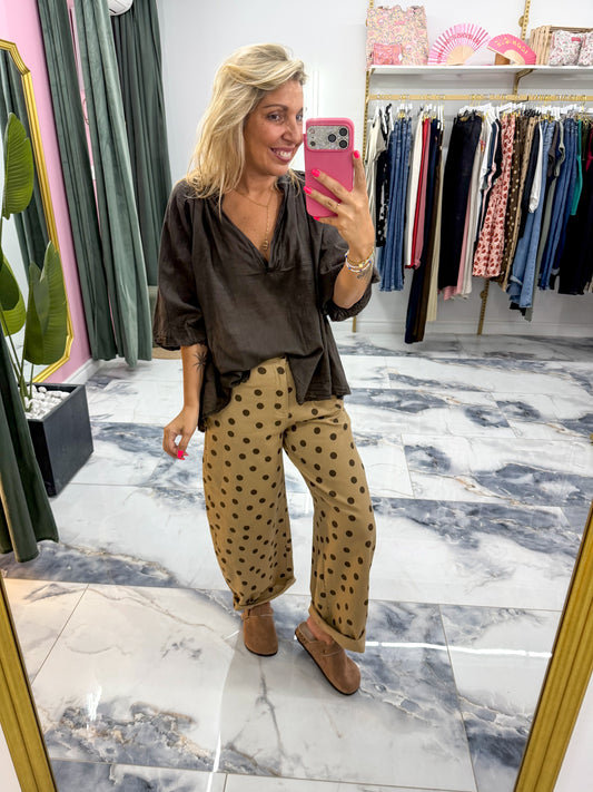 Pantalon POPPY camel
