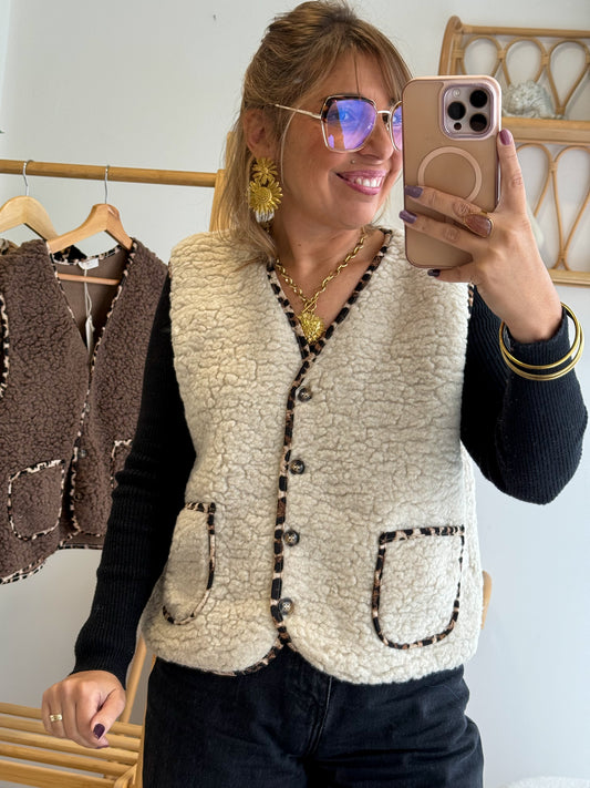Gilet GUSTAVE beige