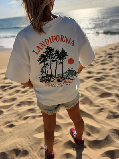T-shirt SWEETY Créa LANDES Blanc- PRE CO’ envoi FIN JUIN 💖