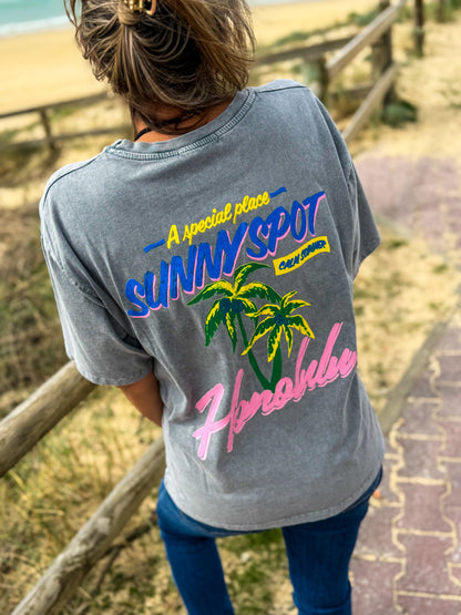 T-shirt HONOLULU gris