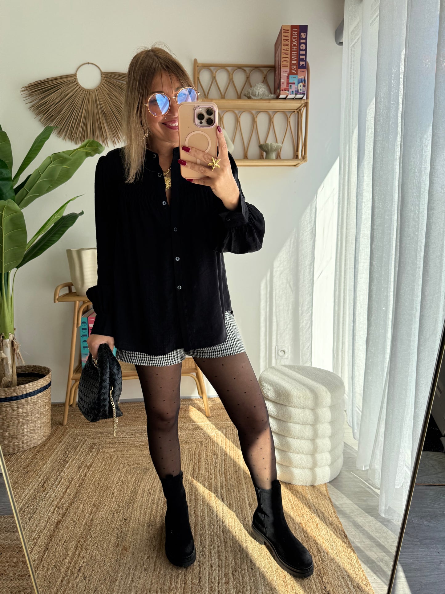 Chemise MARJOLAINE Noir