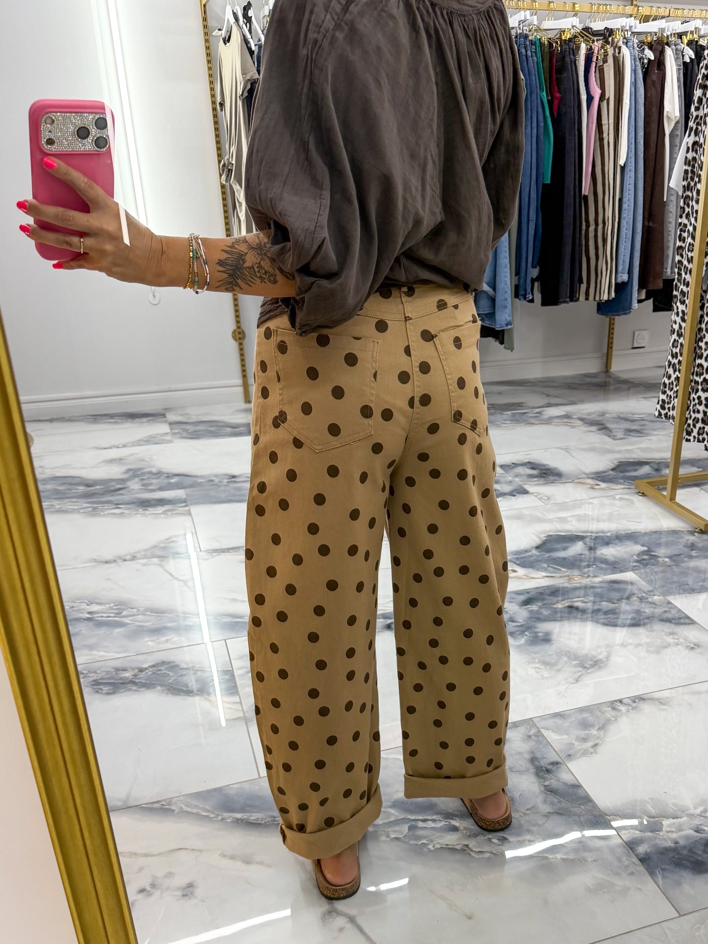 Pantalon POPPY camel