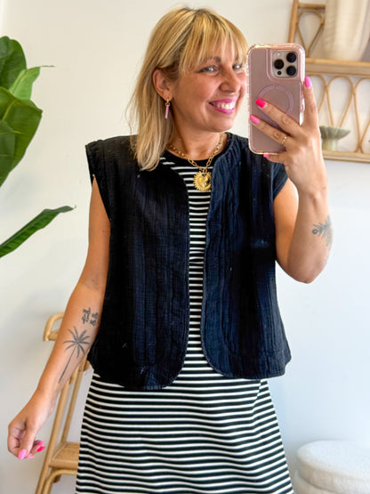 Gilet Naia noir