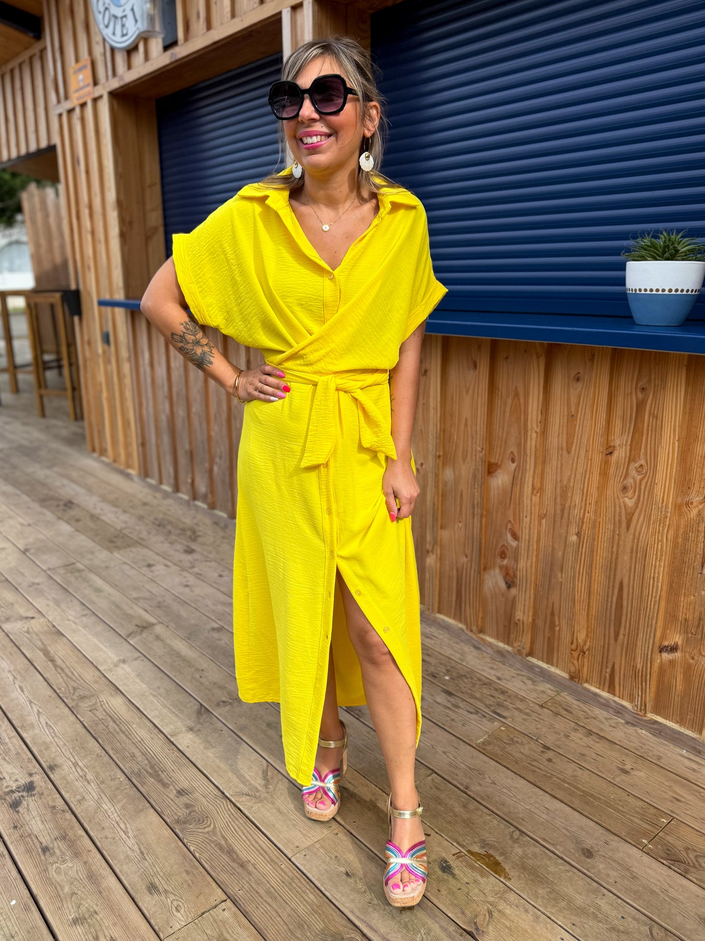 Robe MAGIQUE jaune