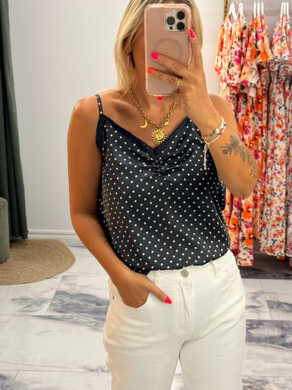 Top satiné ELISE
