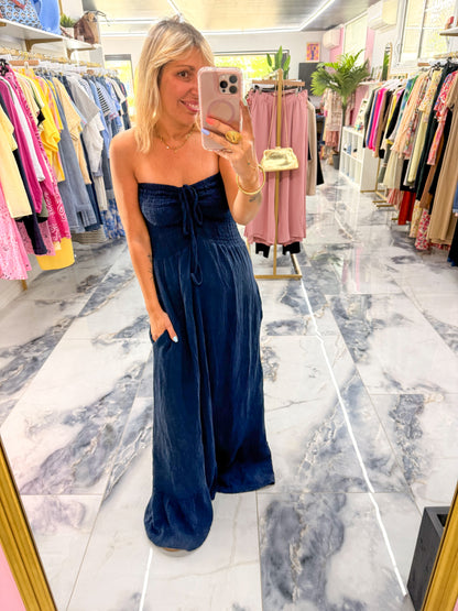 Robe SOFIA Bleu marine