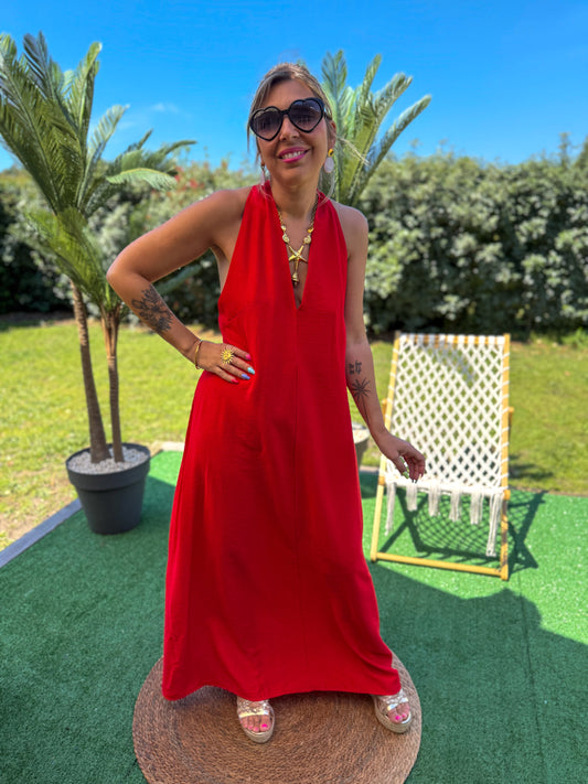 Robe TULUM rouge