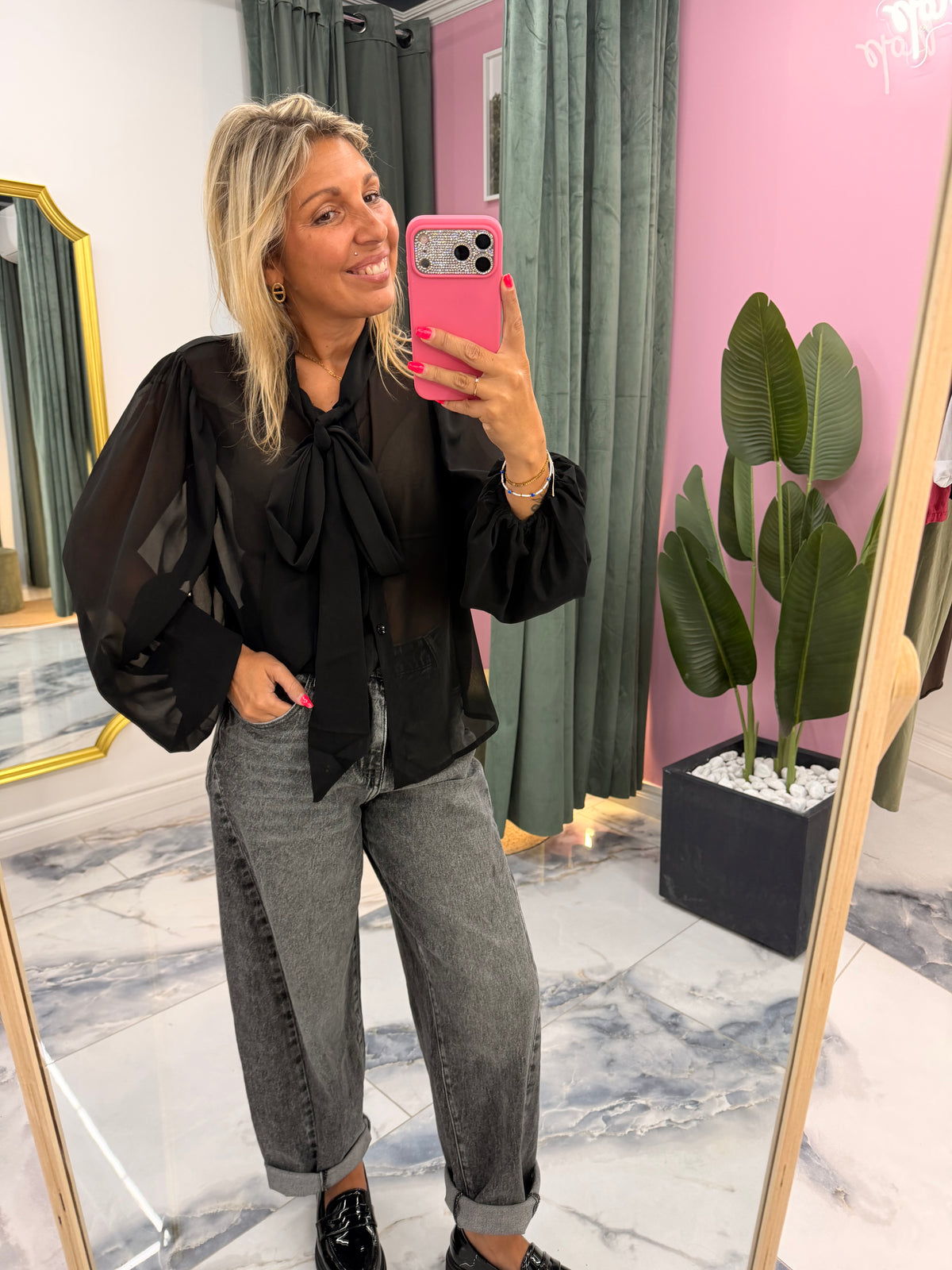 Blouse DIANE noir