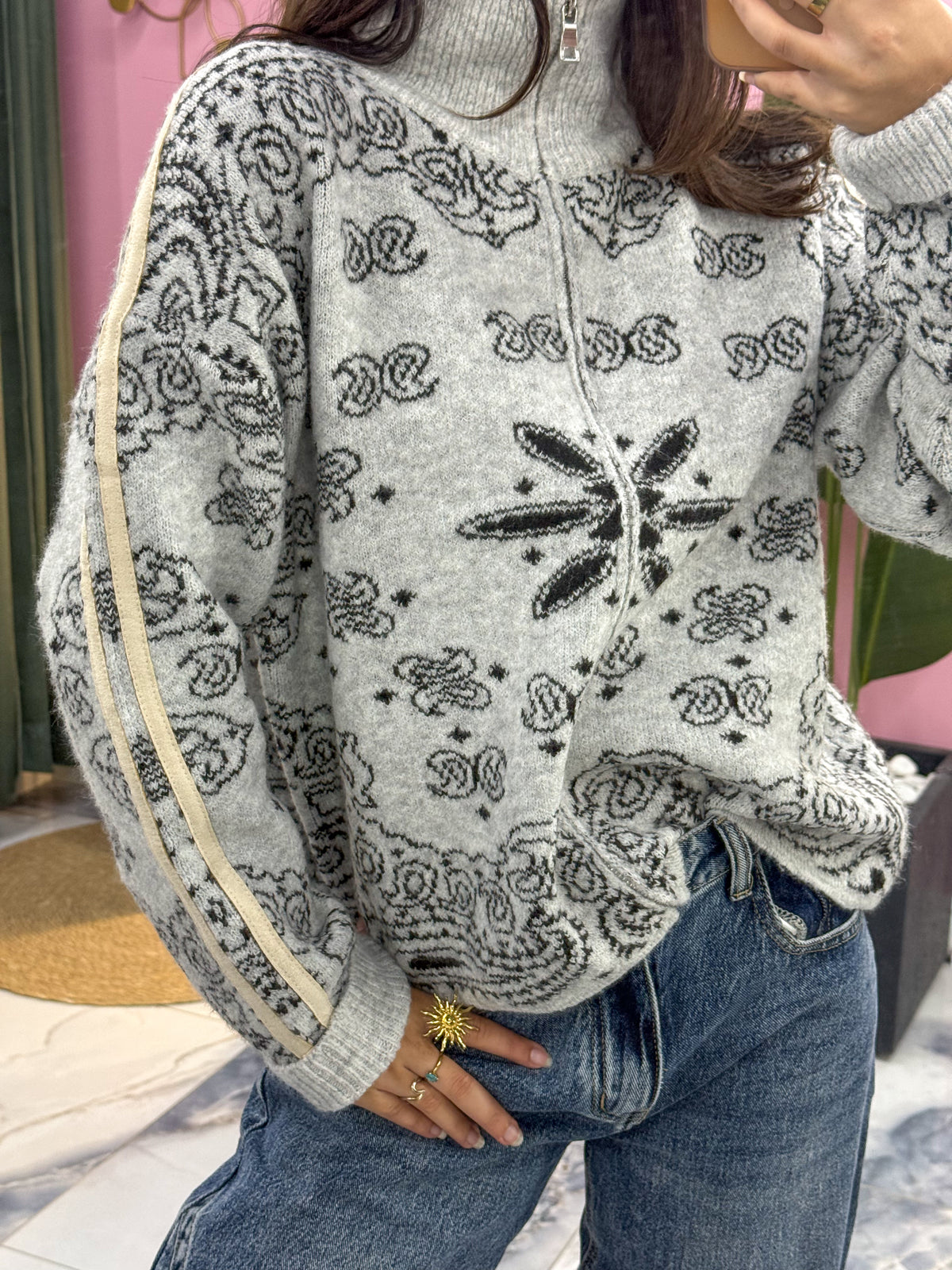 Gilet PALERME gris