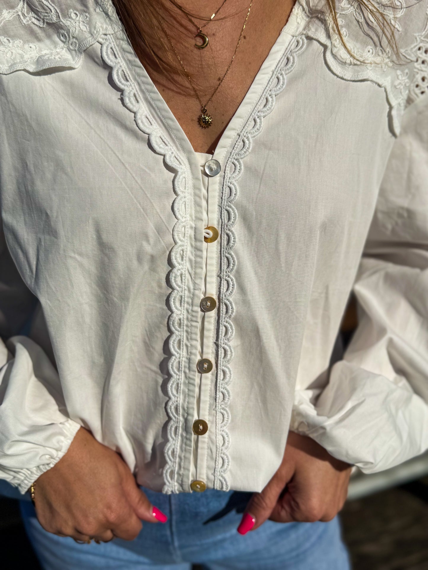 Blouse BOHÈME brodée