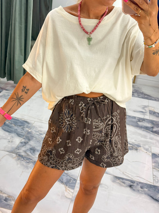 T-shirt NINON écru