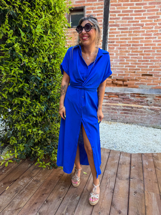 Robe MAGIQUE bleu roi