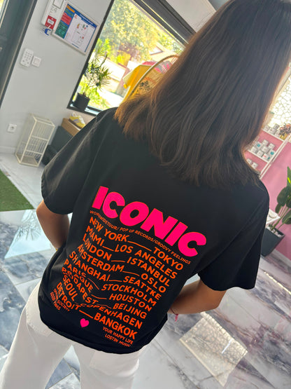 Tshirt ICONIC Noir