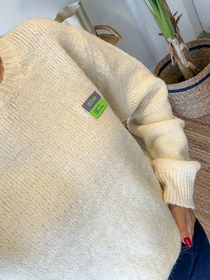Pull VINTAGE Beige