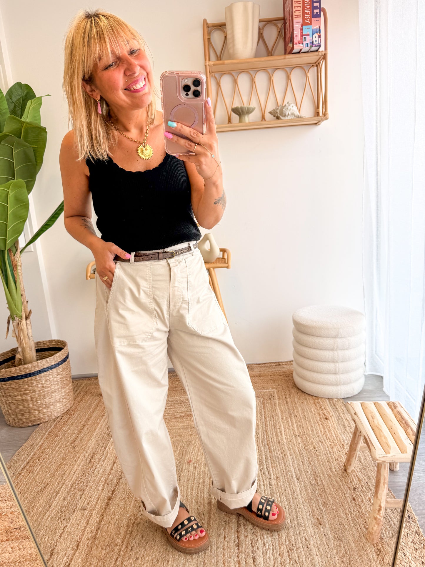 Pantalon ROMY beige
