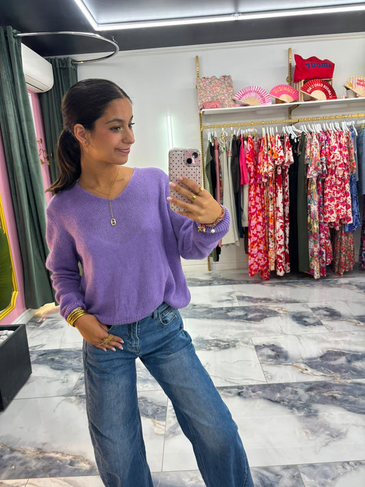 Pull COCO lilas