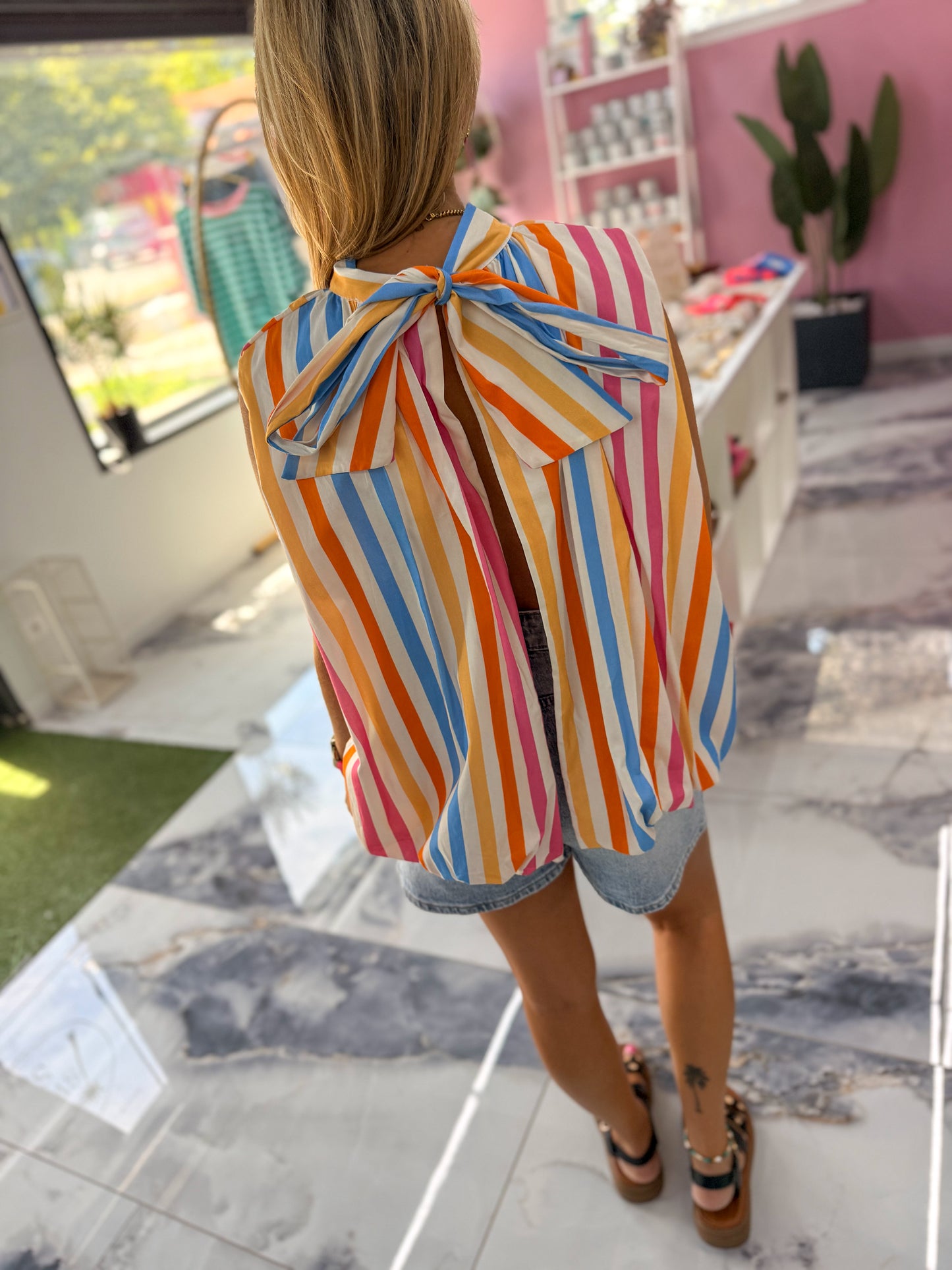 Top MANILLE multicolore