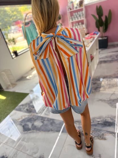 Top MANILLE multicolore
