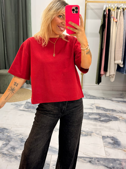 T-shirt ultra doux GASTON rouge