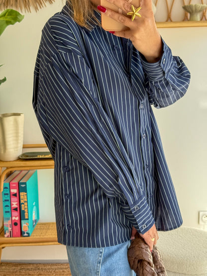 Chemise NOA Bleu Marine