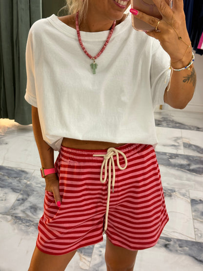 Short SORBET pink/red