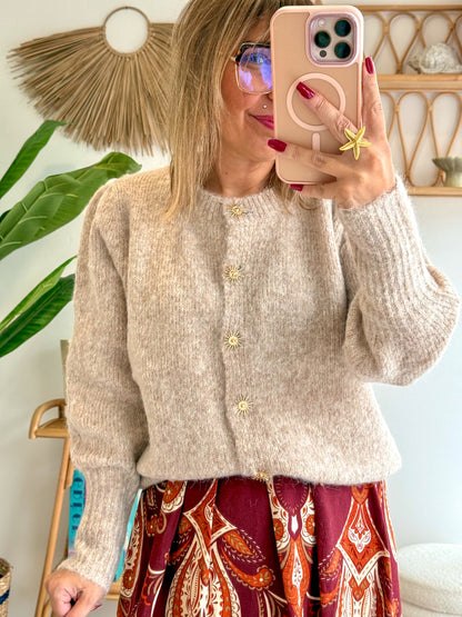 Gilet SOLEA taupe